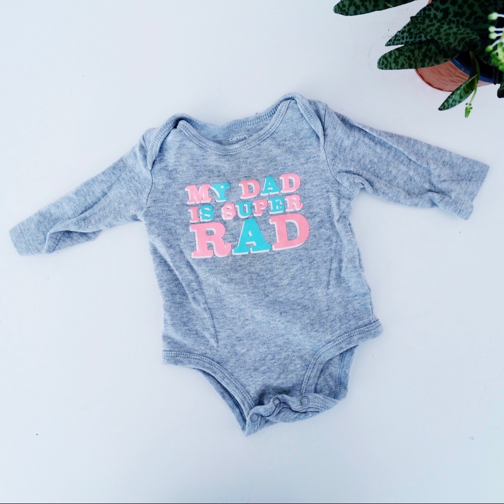 My Dad Is Super Rad Onesie